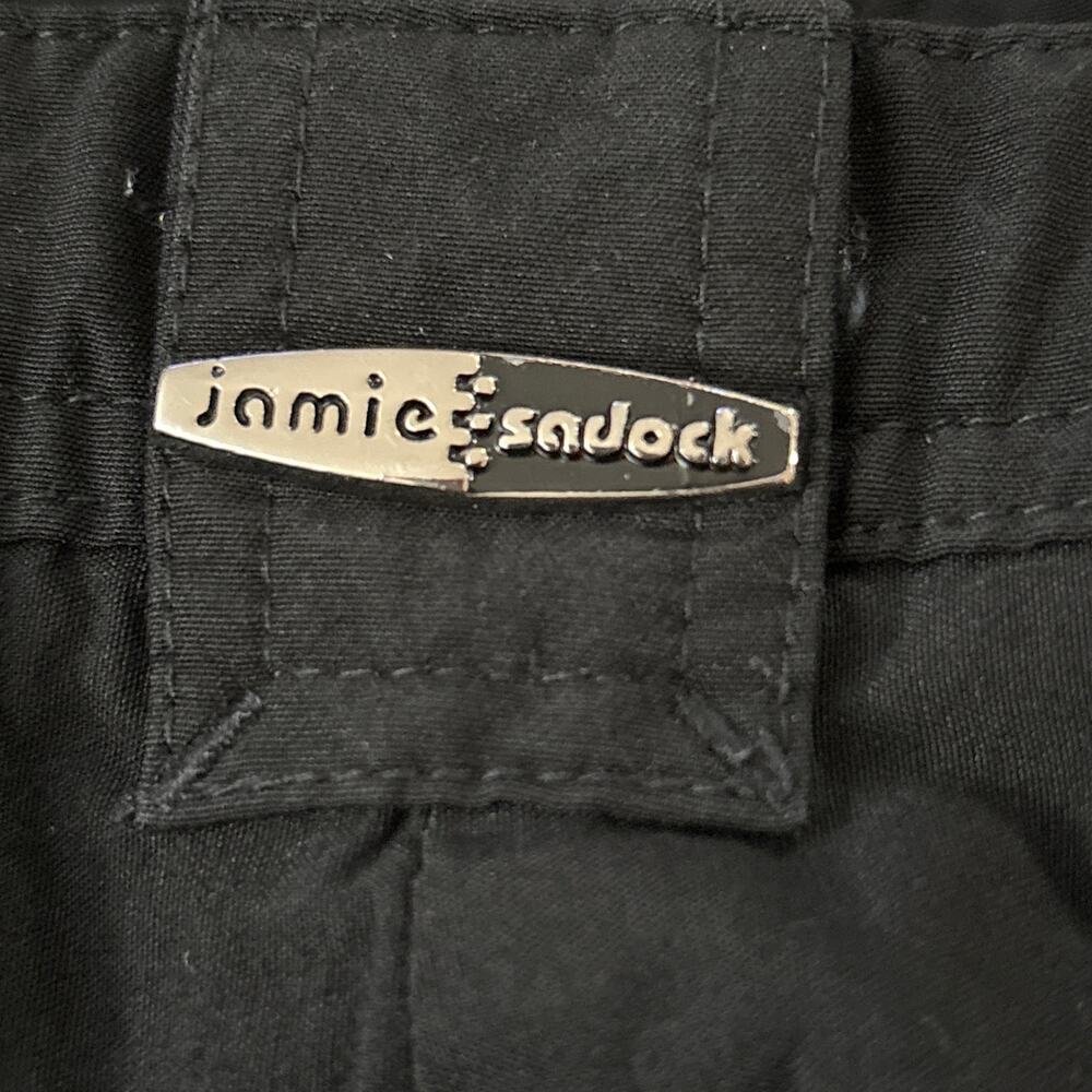 Jamie Sadock Womens Golf 14  Pants Black Nylon Golf Athletic Pants Sporty - Picture 7 of 10